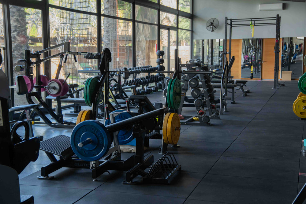 Otra vista de la sala de entrenamiento de Espacio Fit